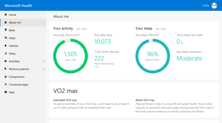 FireShot Capture 6 - Microsoft Health I About me