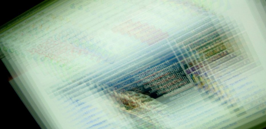 Computer screen madness by Ossian Engmark/Freeimages